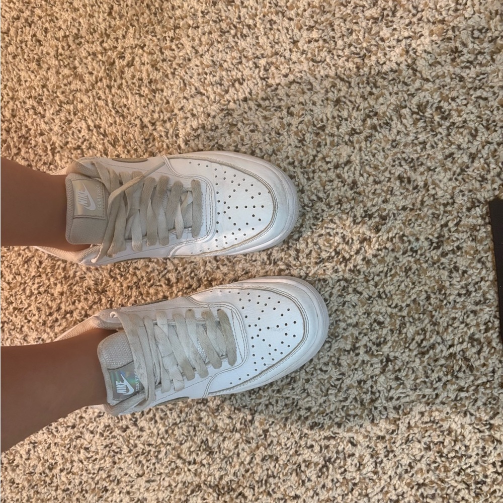 Nike White Athletic Sneakers